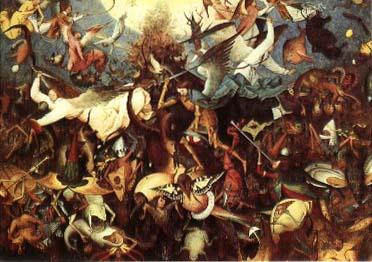 The Fall of the Rebel Angels, Pieter Bruegel